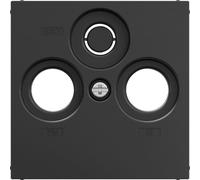 Legrand SEANO Cache TV-R-SAT pour autres marques Axing, Triax, Wisi, Hirschmann et Astro, anthracite, 765456