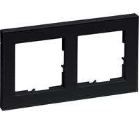 Legrand SEANO+ cadre double en 765382 de couleur noir laqué 5 (765382)