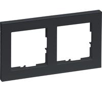 Legrand Seano+ cadre double, production et emballage durables, anthracite, 765482