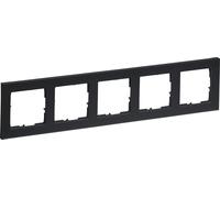 Legrand Seano+ cadre quintuple, production et emballage durables, anthracite, 765485