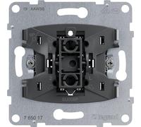 Legrand SEANO élément de bouton-poussoir avec contact inverseur et borne N, bornes enfichables, fonction de contrôle de l'éclairage pouvant être ajoutée ultérieurement 10AX, 765017