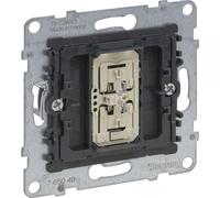 Legrand SEANO élément de variateur à touche universel avec conducteur neutre, début/fin de phase avec détection automatique de la charge, bornes à vis, 150W, 765049