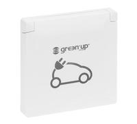 Legrand, SEANO Green'Up Ensemble complet de prise de contact protégé, EV - Mode 1 et Mode 2, pour véhicules électriques, 16 A, 250 V, Couleur: Ultra blanc, 765217