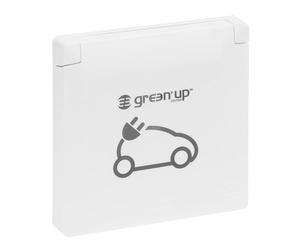Legrand, SEANO Green'Up Ensemble complet de prise de contact protégé, EV - Mode 1 et Mode 2, pour véhicules électriques, 16 A, 250 V, Couleur: Ultra blanc, 765217