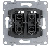 Legrand SEANO Insert d'interrupteur double inverseur, bornes à fiche, éclairage- fonction de contrôle à ajouter 10AX, 765008
