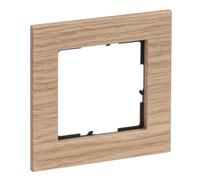 LEGRAND, Seano Natura 766141 Cadre simple en matériau véritable, production et emballage durables, design : chêne marron clair
