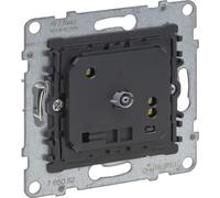 Legrand SEANO Thermostat de sol électronique, insert, 1 contact de travail libre de potentiel, avec 4m de sonde à distance, 765052