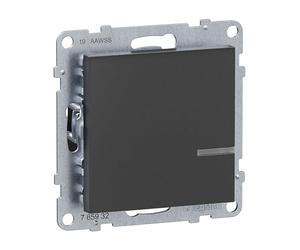 LEGRAND, SEANO with Netatmo Interrupteur avec option variateur sans conducteur N, montage dans boîte murale creuse, application HOME + CONTROL, Smart Home, 230 V, 1,3 A, compensateur inclus (040149),