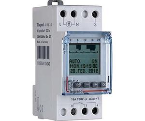 Legrand semaines Programmateur journalier 1 canal Alpha rexd21s, 230 V AC, 412634