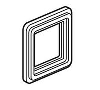 Legrand Soliroc Mosaic Adapter 2 Module Sans Couvercle - 077881