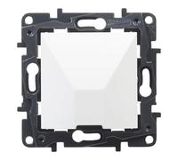 LEGRAND Sortie de câble composable pour installation encastrée, gamme Niloé Step, couleur blanche, 398209