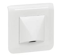 LEGRAND - Sortie de Câble Mosaic - Avec Serre-Câble - Pour Câbles Ø5 mm à Ø13 mm - Connexion par Câble 2,5 mm² - Fabriqué En France - Blanc