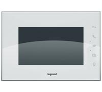 Legrand, station vidéo intérieure avec écran couleur haute brillance 7 pouces pour étendre le kit vidéo 7 pouces (369220) à une maison à 2 apts, 369235