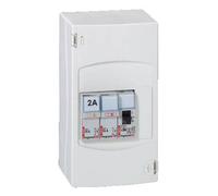Legrand - Tableau de commande automatique de chauffe-eau - 2 disjoncteurs + 1 contacteur