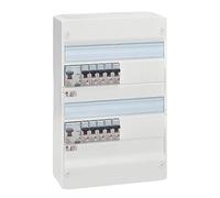 Coffret équipé, pré-câblé Drivia T1 / T2 2 rangées Legrand