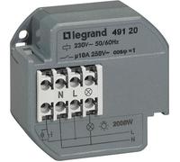 Legrand LEG49120 Télérupteur 1p 10 ax 230 V~ 50/60 Hz intensité max acceptée 50 ma