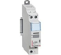 LEGRAND - Télérupteur Unipolaire Silencieux 230V - 16A - Connexion par Bornes à Vis - Pour Commander un Éclairage à Partir de Plusieurs Points de Commande - 1 Module
