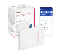 LEGRAND | Thermostat Smarther À Encastrer Blanc, Contrôle Via App Et Assistant Vocal, Compatible Avec Tous Types De Chaudières, Fonction Boost Pour Confort Rapide