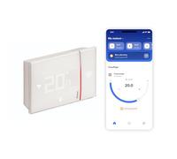 LEGRAND | Thermostat Smarther, Montage En Saillie, Contrôle À Distance Via App Home + Control, Compatible Assistants Vocaux, Fonction Boost Pour Confort Rapide