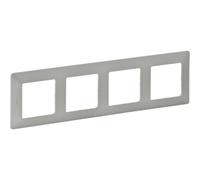 Legrand VALENA LIFE FRAME QUADRUPLATE ALUMINIUM