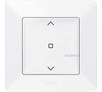LEGRAND, Valena Life with Netatmo 752191 Émetteur mural sans fil pour volets roulants, commande locale ou par application ou assistant vocal (Alexa, Siri, ..), avec batterie,