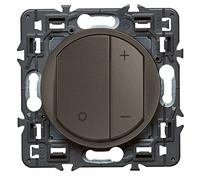 LEGRAND | Variateur Toutes Lampes, Céliane, Finition Graphite, Mémoire De Niveau D'Éclairement, Compatible Avec Poussoirs Non Lumineux