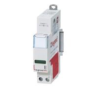 LEGRAND Voyant simple LED vert 110/400V, CX³, 1 module, IP40, rail DIN