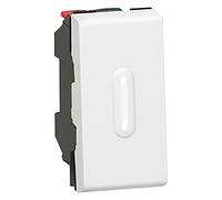 Legrand - VV 1 mod 10 ax a voyant à blanc led mosaïque 077 002 - 077 002 leg