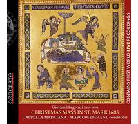 Legrenzi: Christmas Mass [Cappella Marciana; Marco Gemmani] [Concerto Classics: Cnt2121]