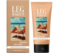 Legs Fond De Teint Pour Les Jambes Bronzé, Fond De Teint Essence, Fonds De Teints Couvrant Imperfections Tatouage, Fonds De Teints Waterproof Corps, Bronzer Creme (#02)