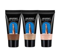 Legs Fond De Teint Pour Les Jambes Bronzé, Leg Makeup Waterproof No Transfer, Legs Cover up Makeup, Transfer Proof Lotion, Flawless Looking Legs, Water Resistant, Easy Application (3Mix, 30g)
