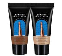 Legs Fond De Teint Pour Les Jambes Bronzé, Leg Makeup Waterproof No Transfer, Legs Cover up Makeup, Transfer Proof Lotion, Flawless Looking Legs, Water Resistant, Easy Application (B+W, 30g)
