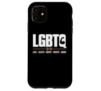 Legs Glutes Biceps Triceps Quads Gym Workout LGBTQ Gifts Coque pour iPhone 11