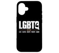 Legs Glutes Biceps Triceps Quads Gym Workout LGBTQ Gifts Coque pour iPhone 16