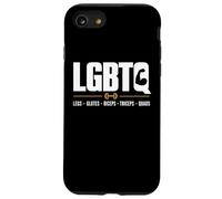 Legs Glutes Biceps Triceps Quads Gym Workout LGBTQ Gifts Coque pour iPhone SE (2020) / 7/8