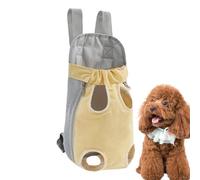 Legs Out Dog Travel Backpack, Dog Carrying Backpack, Pet Carrier Backpack, Head-Out Puppy Backpack, Pet Front and Back Carrier for Small Dogs Cats, Hiking Walking Outdoor Use
