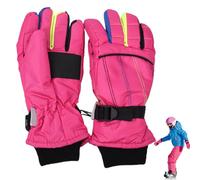 legtovt Toddler Snow Gloves Adjustable Waterproof Ski Gloves Mittens for Kids Non-Slip Winter Warm for Boys Girls Outdoor Skiing, Running, Snowboarding Style 1