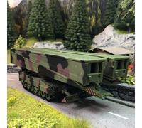 Leguan, char poseur de ponts, 26m, avec déco - HERPA 746854 - HO 1/87