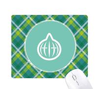 Legume expression Happy Onion body réseaux verte grille pixel tapis de souris