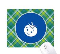 Legume expression Happy Tomato réseaux verte grille pixel tapis de souris