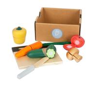 Légumes à découper en bois + planche et boîte de rangement Small Foot