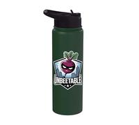 Légumes de betterave drôle imbattables Stainless Steel Insulated Water Bottle