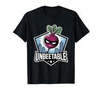 Légumes de Betterave drôle imbattables T-Shirt Graphique avec Valeur, Homme, Noir, XL