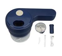 -légumes électrique portatif 4 en 1 multifonctionnel sans fil, mini-oignon, céleri, gingembre, trancheuse, brosse éplucheuse pour la cuisine, ABS en acier inoxydable 18,48 oz