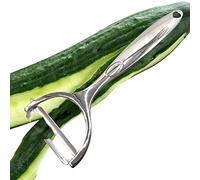 Légumes main | Aliments en alliage de zinc, outil léger qui économise le travail avec dent scie et manche trou bouche lame tête excavation type V Delr