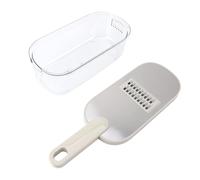 Légumes, Panneau en Acier Inoxydable, Conception de Sortie de Vidange, Hachoir à Légumes, Conception de Protège-mains, Polyvalent pour la Cuisine (6 lames)