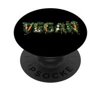 légumes végétaux végétaux végétaliens Fruits I Love Animals PopSockets PopGrip Adhésif