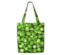 Légumes verts,Sacs d'épicerie réutilisables, sacs fourre-tout de grande capacité, sac à bandoulière en toile
