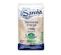 LEGUMOR Semoule d'orge grosse - 1 kg de graines concassées au goût authentique pour couscous et plats du terroir - Lot de 4