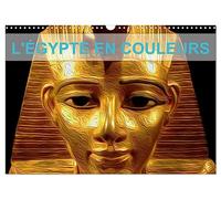 L'ÉGYPTE EN COULEURS (Calendrier mural 2026 DIN A3 vertical), CALVENDO calendrier mensuel: Découvrez l'Égypte à travers ces somptueuses couleurs.